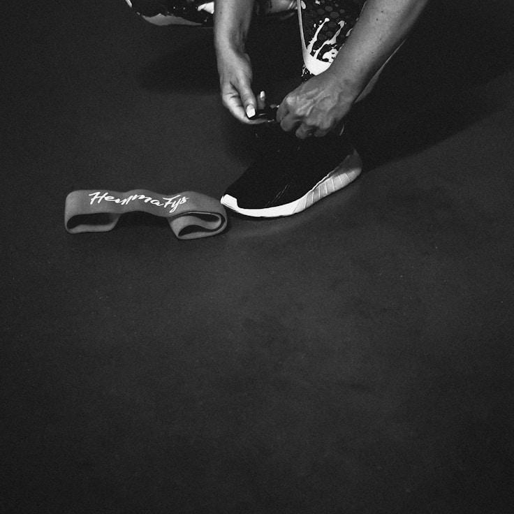 Wellness-focused fitness space with calm atmosphere